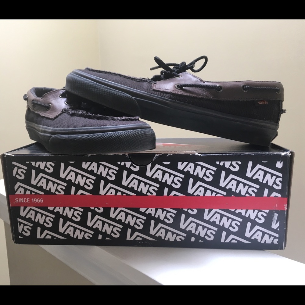 Zapato Del Barco Vans Brown Shoes
